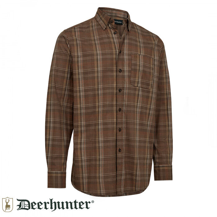 DEERHUNTER Ashton 38749 Yeşil Kareli Gömlek 43/44