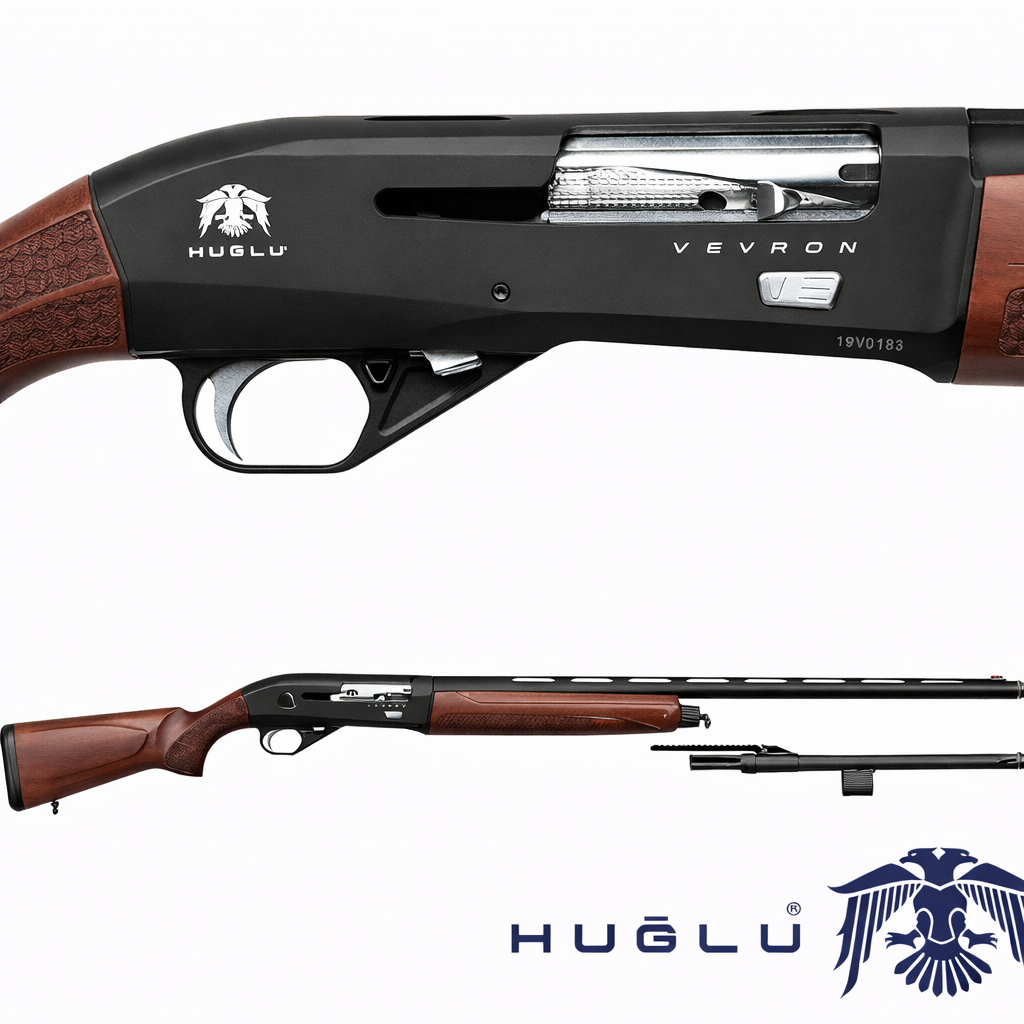HUĞLU VEYRON CANTILEVER COMBO AHŞAP YARI OTOMATİK AV TÜFEĞİ