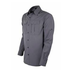 VAV Uzun Kol Gömlek Tacflex-02 Füme - M