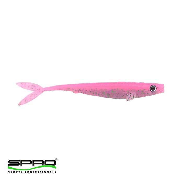 SPRO Iris Pop-Eye V-Power 8Cm Silikon Yem Flamingo