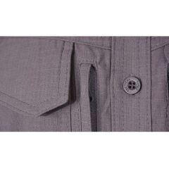 VAV Uzun Kol Gömlek Tactek-01 Füme - XL