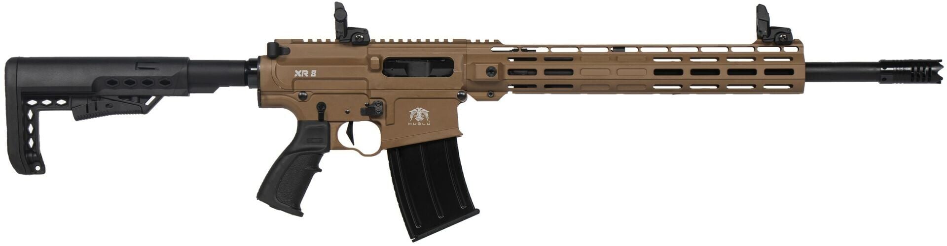HUĞLU XR8 TROY COYOTE TAN ŞARJÖRLÜ AV TÜFEĞİ