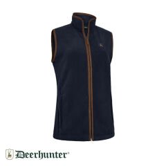 DEERHUNTER Lady Cumbria Koyu Mavi Polar Yelek 38