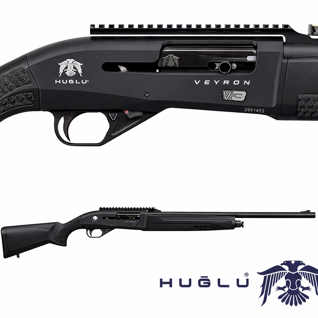 HUĞLU VEYRON SENTETİK CANTILEVER SLUG YARI OTOMATİK AV TÜFEĞİ
