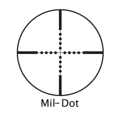 BARSKA 2.5-15X56 AR6 BLK MIL DOT Tüfek Dürbünü