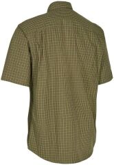 T. DEERHUNTER Nıkhıl Yeşil Kareli Kısa Kol Gömlek 39/40