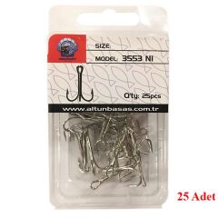 T. DFT 3553 3lü Olta İğnesi No:02 1/25