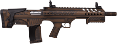 AKSA CROSSFIRE T12 BRONZ ESKİTME BULLPUP ÇİFT SİSTEM AV TÜFEĞİ (POMPALI - OTOMATİK)