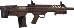 AKSA CROSSFIRE T12 BRONZ ESKİTME BULLPUP ÇİFT SİSTEM AV TÜFEĞİ (POMPALI - OTOMATİK)