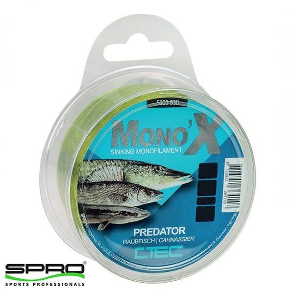 SPRO Ctec Predator 0,40M 12,2Kg 250M Yeşil Misina 1/1