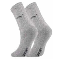 VAV Pod06 Tenis Erkek Çorap Gri - 43-46
