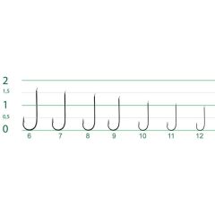 T. DFT 1521 Koyu Mavi Olta İğnesi No:09 1/25
