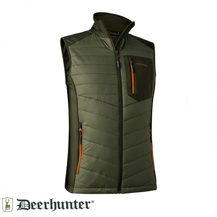 DEERHUNTER Chamois Padded Forest Green Yelek L