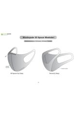 BLACKSPADE Çocuk Koruyucu Maske Antrasit S2