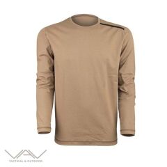 VAV Baseti-04 Uzun Kol Sweatshirt Bej