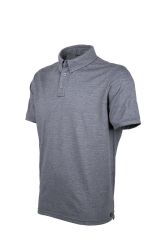 VAV Tlac-01 Polo Yaka Tişört Koyu Füme XXXL