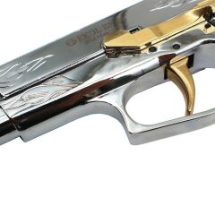 EKOL S66 P. Beyaz Altın İşlemeli Havalı Tabanca