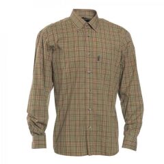 T. DEERHUNTER Marshall Red Kareli Uzun Kol Gömlek 43/44