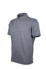 VAV Tlac-01 Polo Yaka Tişört Koyu - Füme