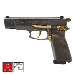 EKOL S66 Füme Altın İşlemeli Havalı Tabanca