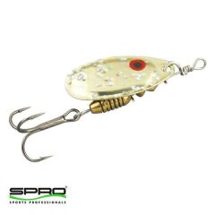 T.SPRO Spin Verzw 6G Gold/Sparkle Döner Kaşık