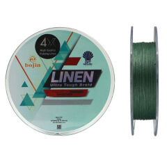 DFT Bojin 4X Linen İp Misina 0.02 mm  150 m  Yeşil