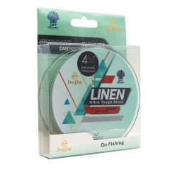 DFT Bojin 4X Linen İp Misina 0.04 mm  150 m  Yeşil