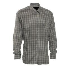 T. DEERHUNTER Waylon 399 Yeşil Kareli Uzun Kol Gömlek 41/42