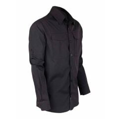 VAV Uzun Kol Gömlek Tacflex-02 Siyah -XL