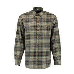 T. OS-Trachten Yeşil Erkek Gömleği Uzun Kol 37/38