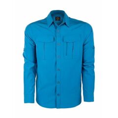 VAV Uzun Kol Gömlek Tacflex-02 Mavi - XXL