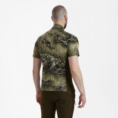 DEERHUNTER Yaka Fermurlı K.Kollu Realtree Tişört XL