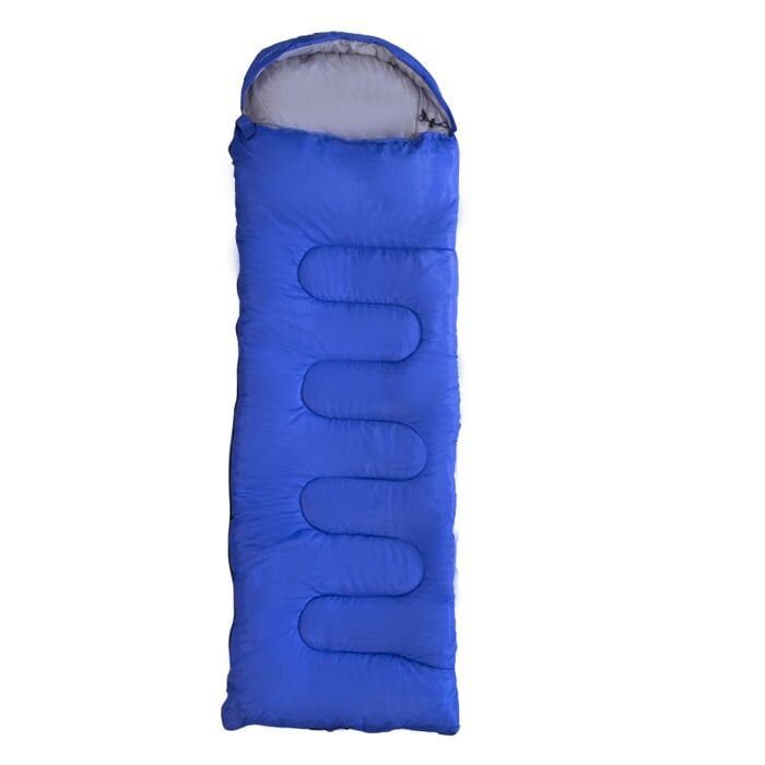 T. DFT Düz Başlık(190+30cm)x75 Mavi -5/-10° UykuTulumu