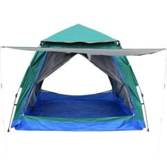 S. DFT 8 Kişilik Otomatik Çadır 3x3x2 m - Yeşil