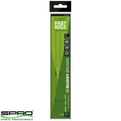 SPRO Fast Rigs Muddy Hazır İğne Takımı #02 1/2