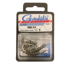 T.GAMAKATSU Treble Hook 13B No:12 Üçlü İğne 1/10