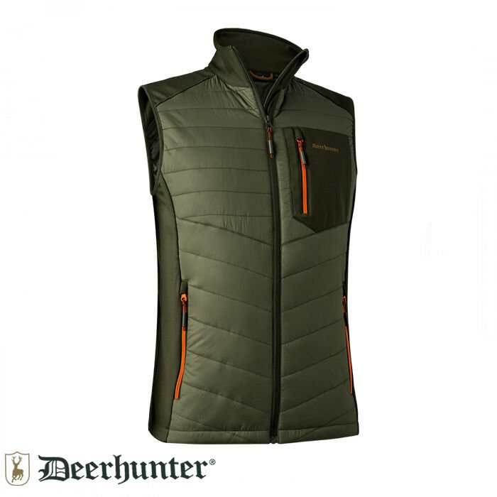 DEERHUNTER Chamois Padded Forest Green Yelek 2XL