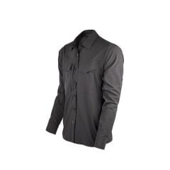 VAV Uzun Kol Gömlek Tacflex-01 Füme - XS