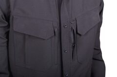 VAV Uzun Kol Gömlek Tactek-01 Siyah - XXXL