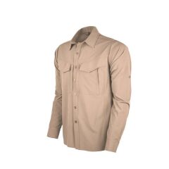 VAV Uzun Kol Gömlek Tacflex-01 Bej - XXL