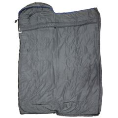 S. DFT Düz-Başlık 190+30x75cm Gri 0°Uyku Tulumu