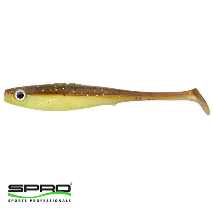 SPRO Iris Pop Eye 8Cm SilikonYem Kahverengi  1/1