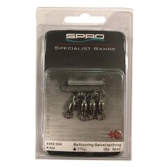 T.D. SPRO Bilyeli Fırdöndü+Ayrık Halka No:004 -17 Kg