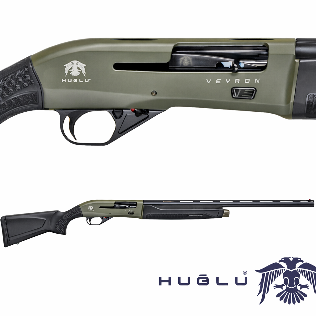 HUĞLU VEYRON SENTETİK HAKİ YARI OTOMATİK AV TÜFEĞİ