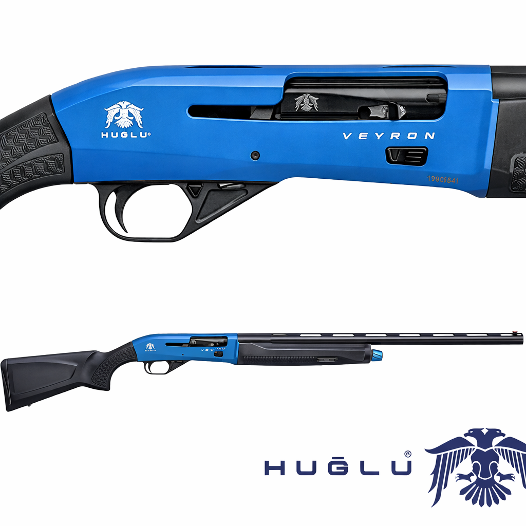HUĞLU VEYRON SENTETİK LACİVERT YARI OTOMATİK AV TÜFEĞİ