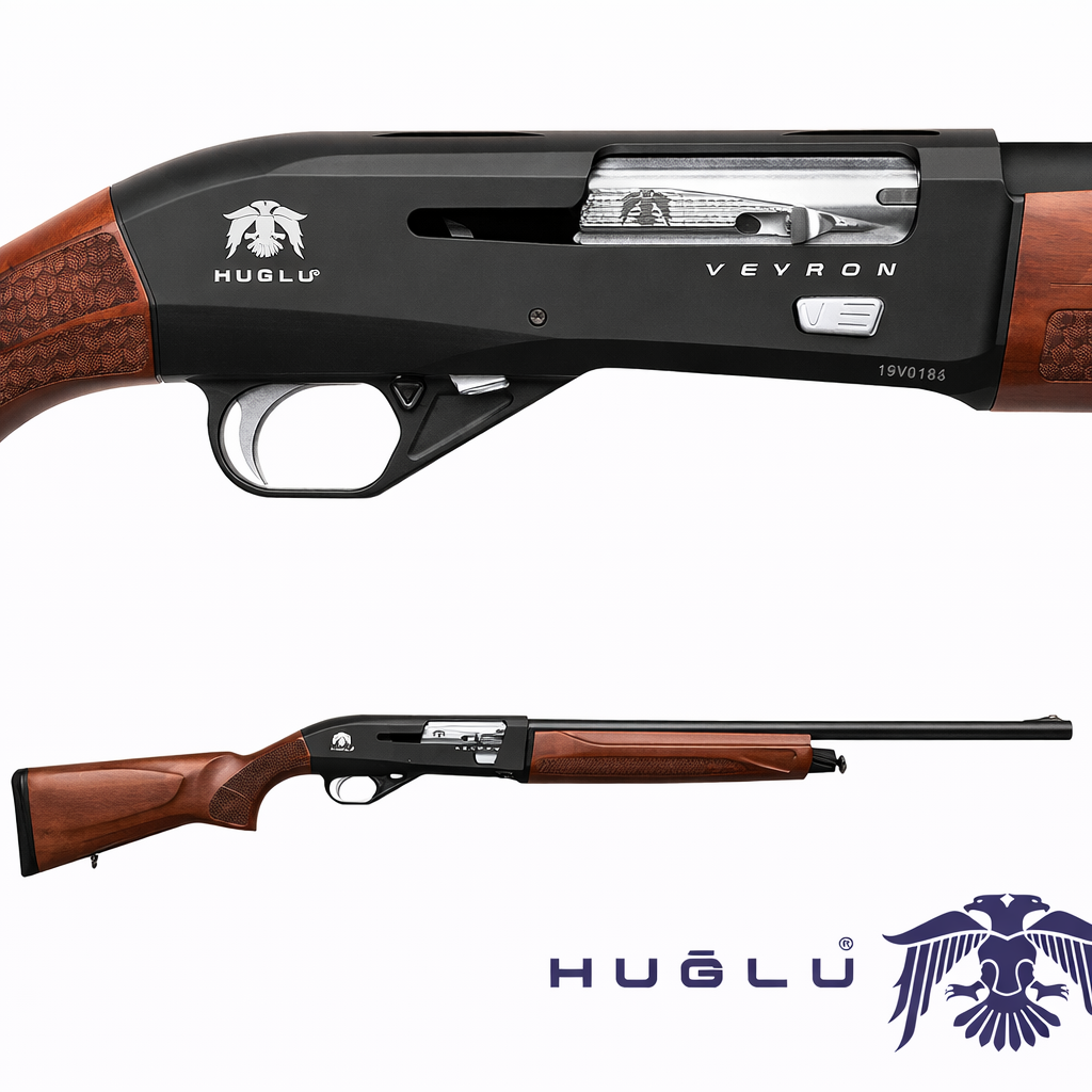 HUĞLU VEYRON SLUG AHŞAP YARI OTOMATİK AV TÜFEĞİ