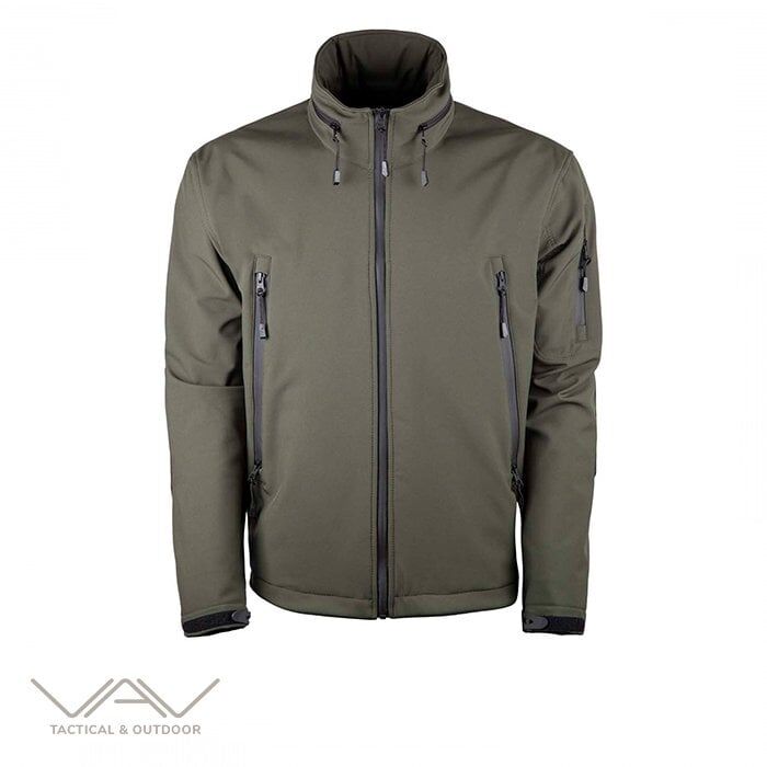 VAV Shell HT-04 Softshell Mont Haki - L